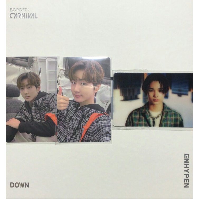 Album Border Carnival ver. Down, PC Jungwon, Lenti Niki