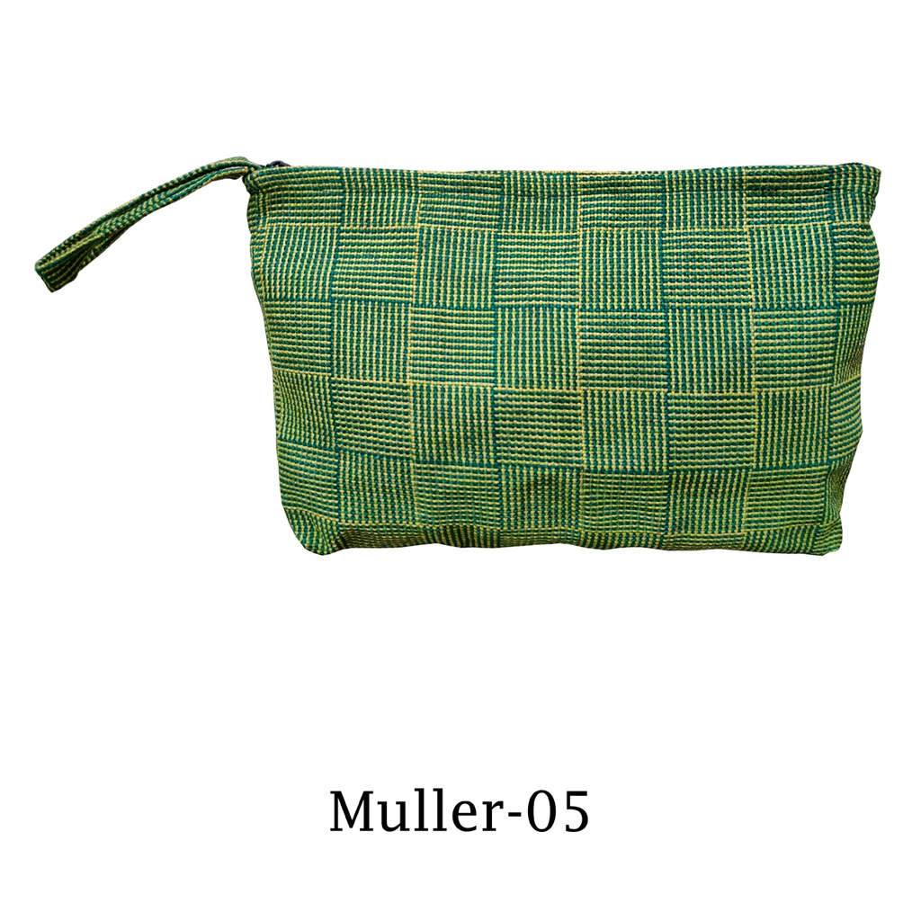 Pouch Jumbo Clutch Bahan Tebal 31x21x4cm Motif MULLER-05