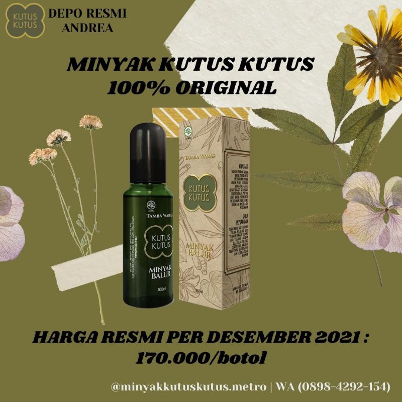 Jual Minyak Kutus Kutus Healing Oil Original Tamba Waras Bali Minyak Balur Herbal Alami