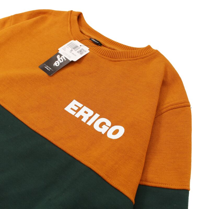 Crewneck Erigo Sweater Pria Sweatshirt Unisex