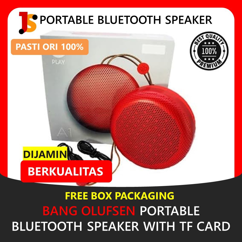 SPEAKER BLUETOOTH PORTABLE MINI BASS SPIKER AKTIF SEPIKER WIRELESS SOUND MINI SUPER BASS MURAH JS43