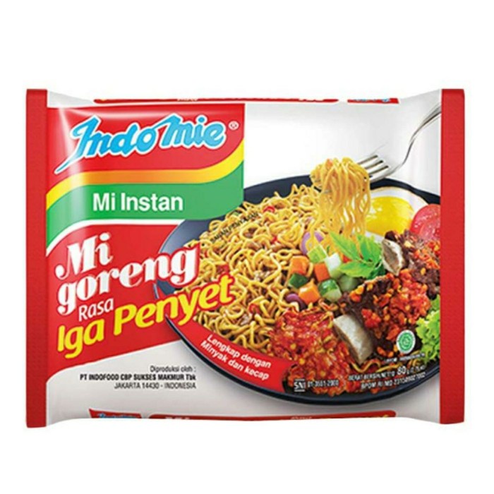 

INDOMIE GORENG RASA IGA PENYET 80 GRAM