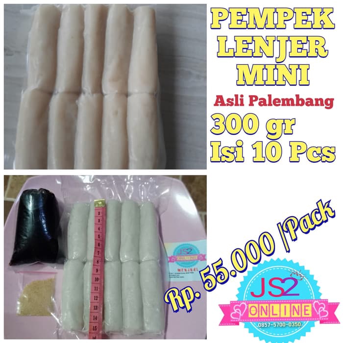 

Pempek Lenjer Mini Isi 10