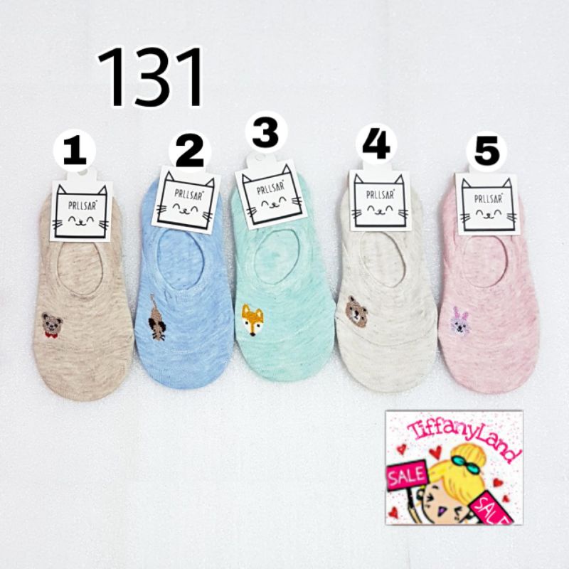 kaos kaki invisible wanita 131