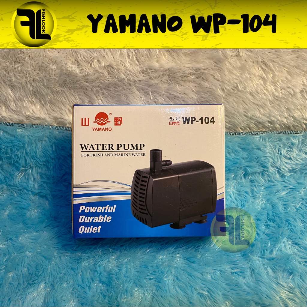 YAMANO WP 104 WP104 WP-104 Pompa Air Celup Pompa Kolam Aquarium