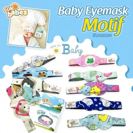 Kacamata Jemur Bayi / Penutup Mata Bayi / Eye Mask Baby Newborn / Perlengkapan Bayi