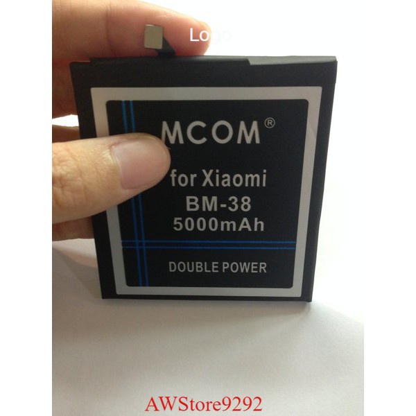 Mcom Battery Batre Baterai Double Power Mcom Xiaomi Mi4s Mi 4s BM38 BM-38 BM 38