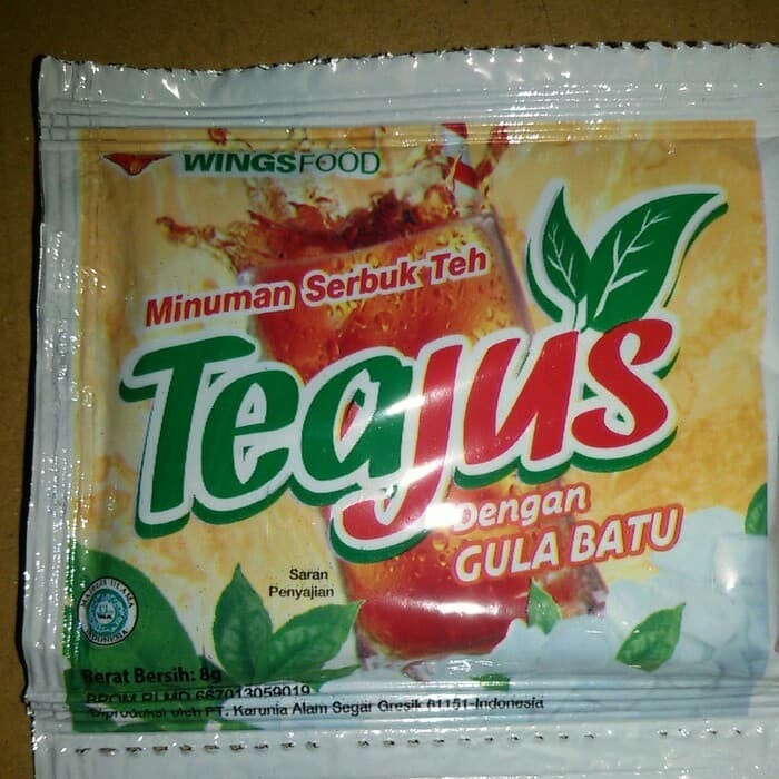 

Tea jus Gula batu free