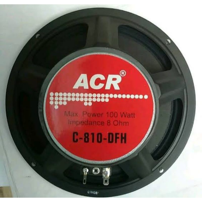 SPEAKER COMPONENT ACR C-810-DFH FULL RANGE 8 INCH
