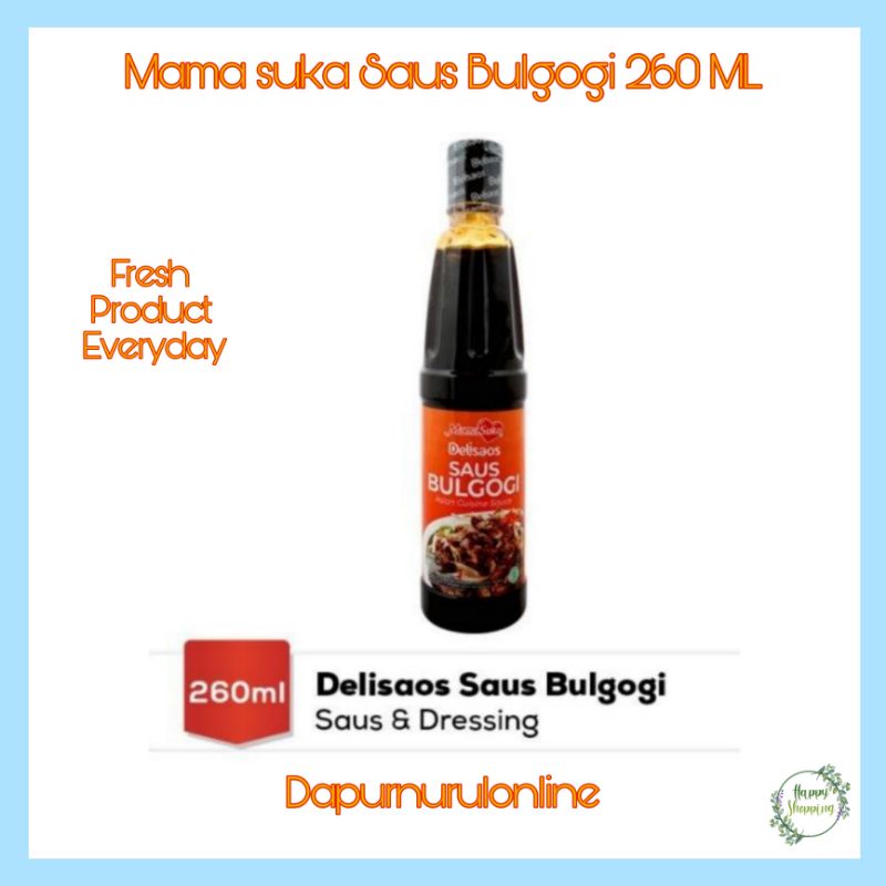 

MamaSuka Saus Bulgogi 260 ML