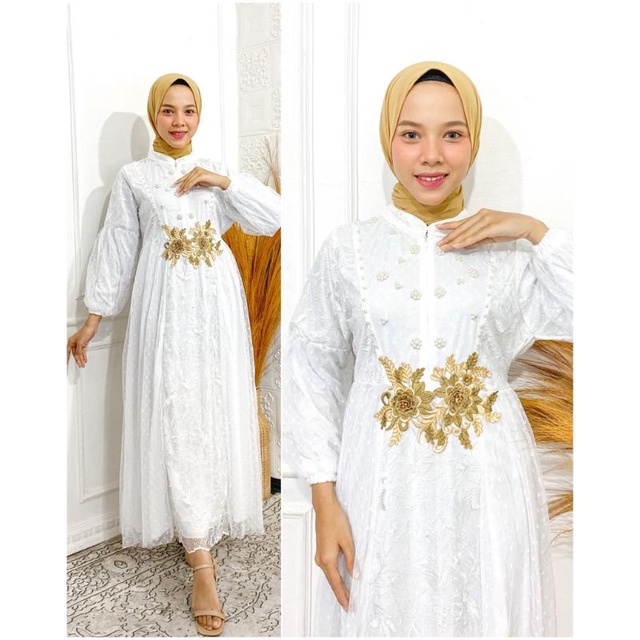 Gamis Putih Premium