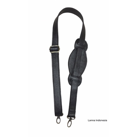 Lanna Strap Tas kulit Model Balenciaga warna hitam ring ATG