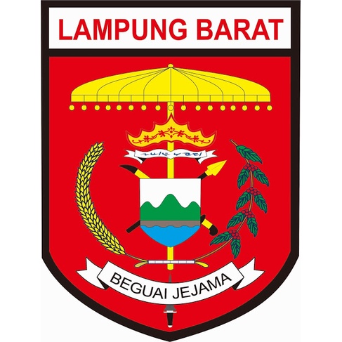 Emblem Bordir Logo Kabupaten Lampung Barat