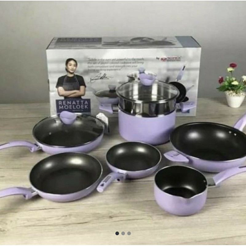 PANCI TEFLON SUPRA EDISI CHEF RENATA 7 PCS
