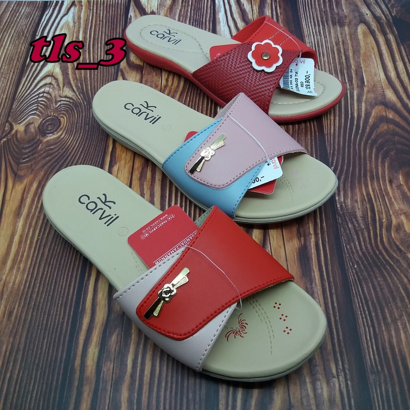 Sandal carvil anak perempuan original 31-35