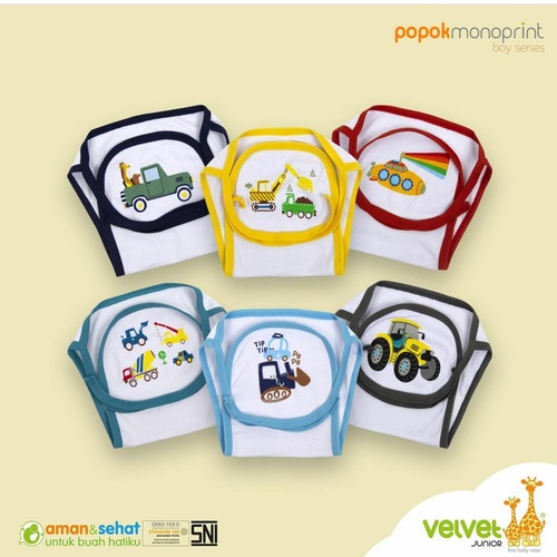 Makassar ! Popok Bayi Monoprint Velvet ( 3 PCS )