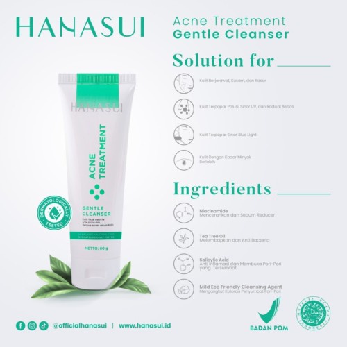 HANASUI Collagen Water | Acne Treatment | Flawless Glow 10 Series | Acne Spot | Night Day Cream | Essence | Skincare Skin (VALENSIA)