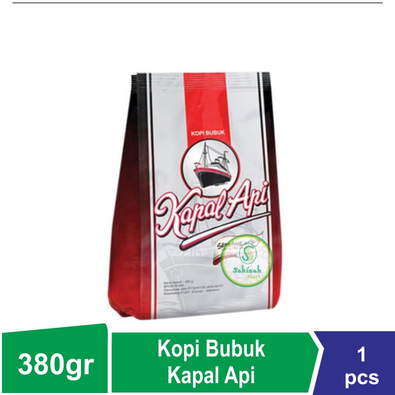 Kopi Bubuk Kapal Api 380gr - Kopi Bubuk