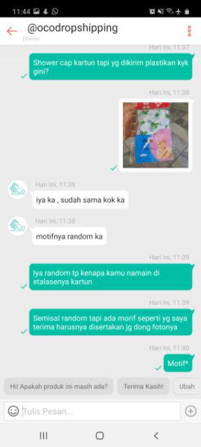 Shower Cap Karakter Kartun / Shower Cap Pelindung Rambut