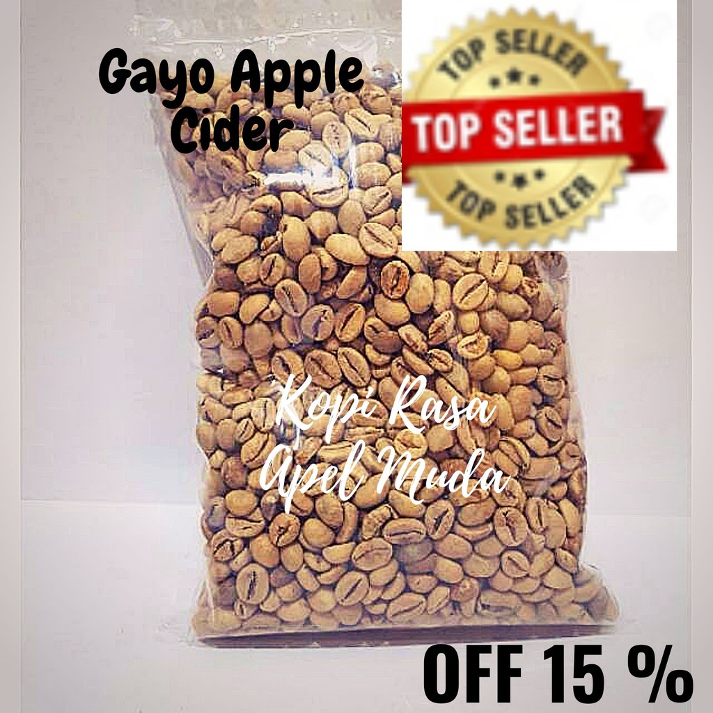 

Seller GOLD COFFEE Kopi Biji Mentah/Green Bean/Arabika Gayo Apple Cider.