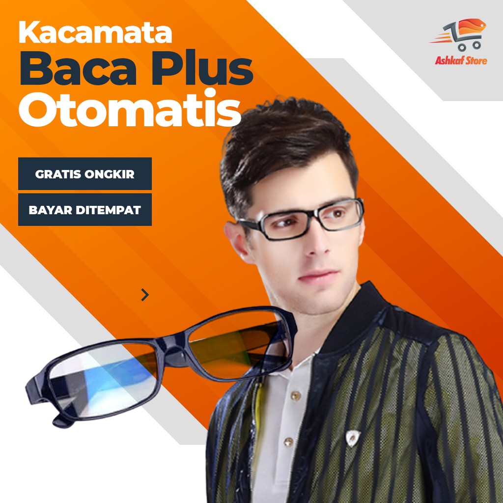 Kacamata Baca Plus Ajaib Otomatis Focus