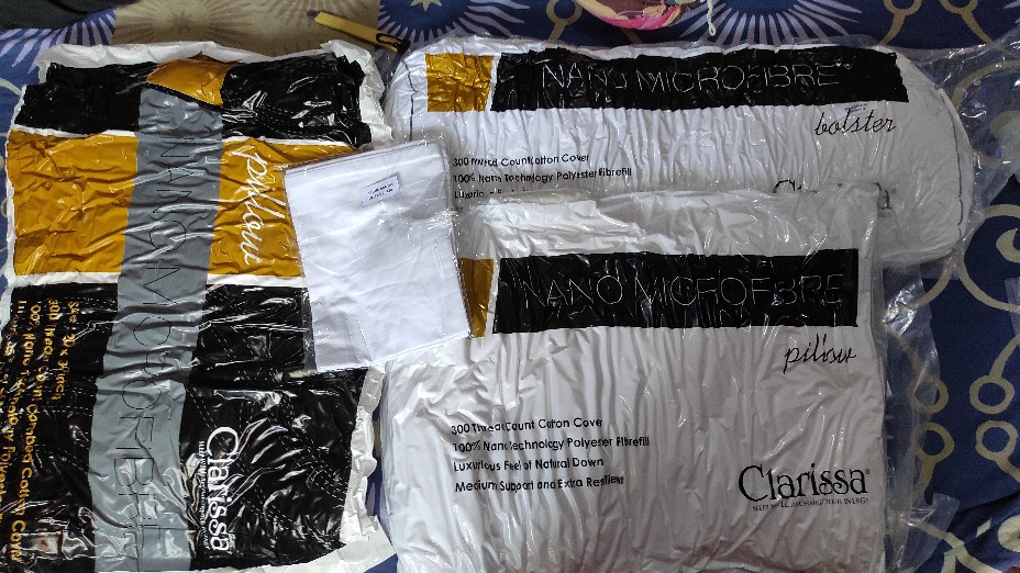 Sarung Bantal Katun - Dobby Salur - Clarissa