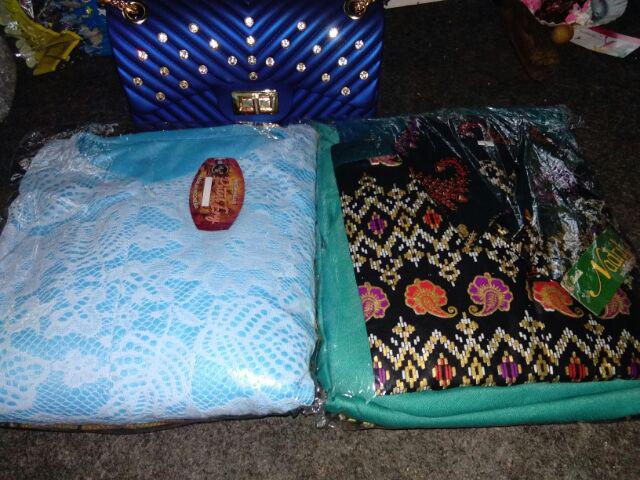 Tasyananu_batik Couple Gamis 2480 / Couple Gamis Baloteli Mix Prada 2480