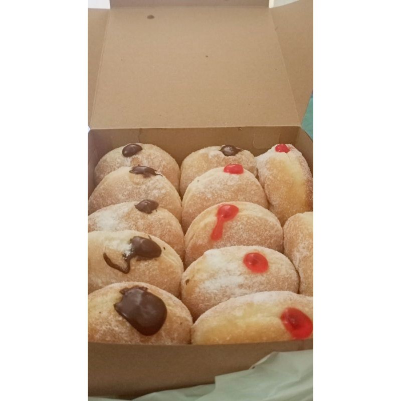 Donat kentang  isi/bomboloni