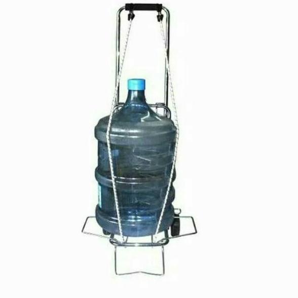 ✤ KENMASTER ORI TROLI / TROLY / TROLEY / TROLLEY Lipat Barang Air Aqua Galon ☏