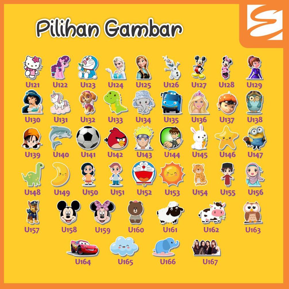 

[PROMO 7B792] Stiker nama bahan vinyl waterproof (Sticker Label) 2cm Bayar Di Tempat