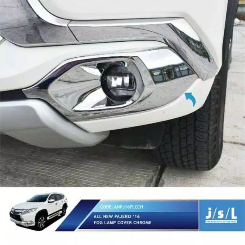 Cover ring foglamp/ garnis foglamp all new Pajero 2016