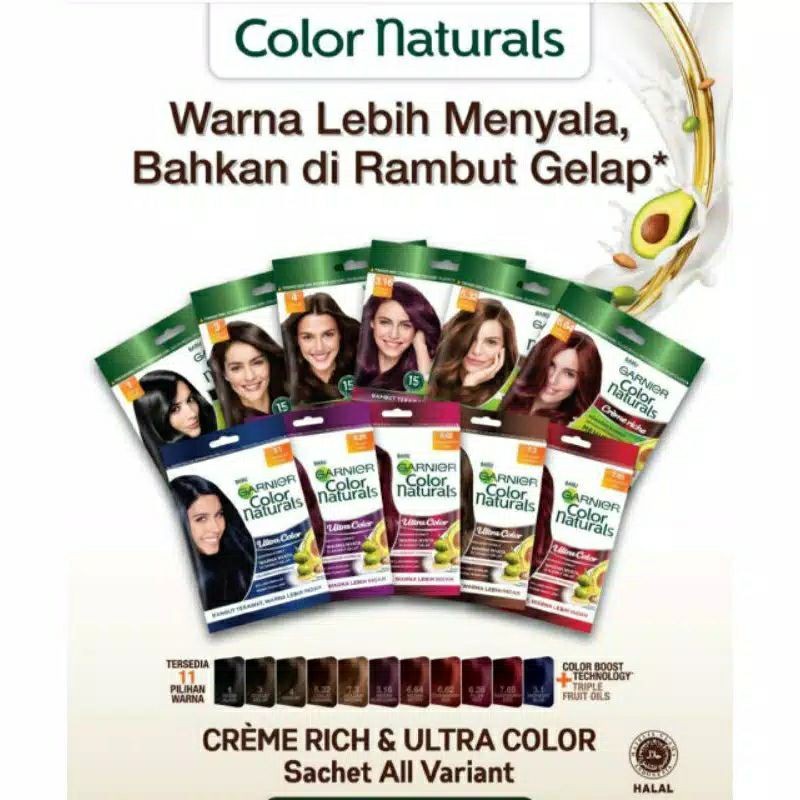 GARNIER COLOR NATURALS SASET 30ml / cat Garnier saset