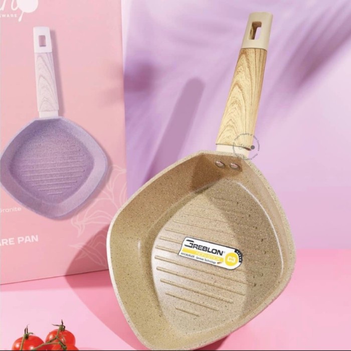 Stein Cookware - Granite Series Grill Pan 20cm  Granit German Greblon