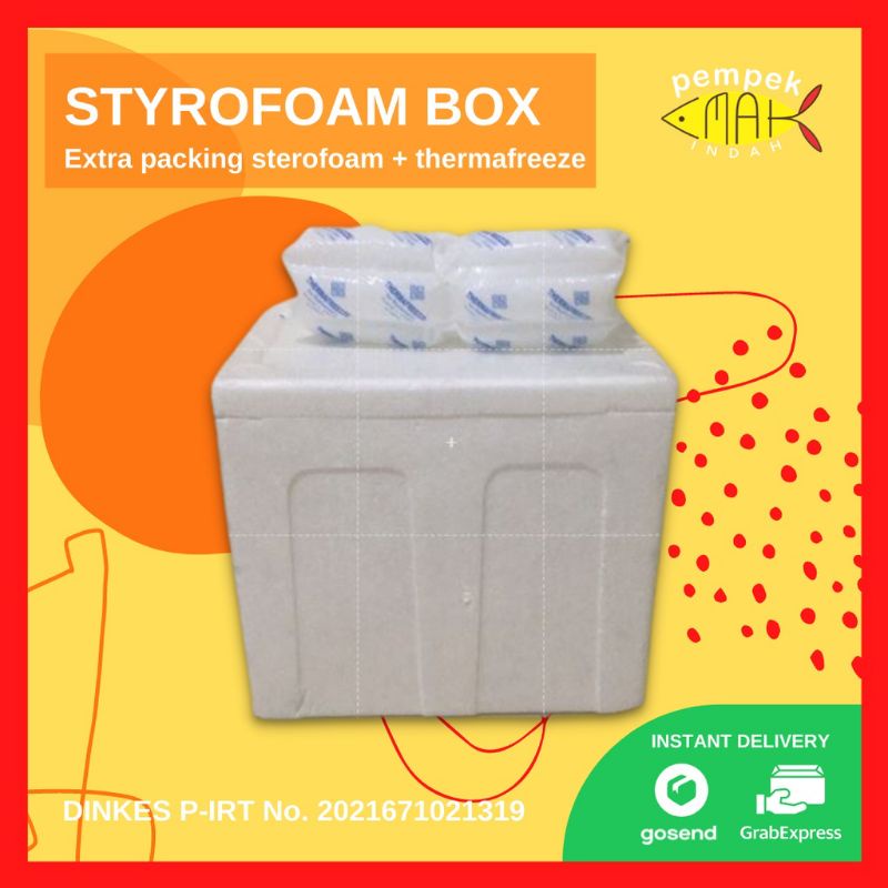 

Tambahan Styrofoam Gabus dan Thermafreeze Berat 350gr