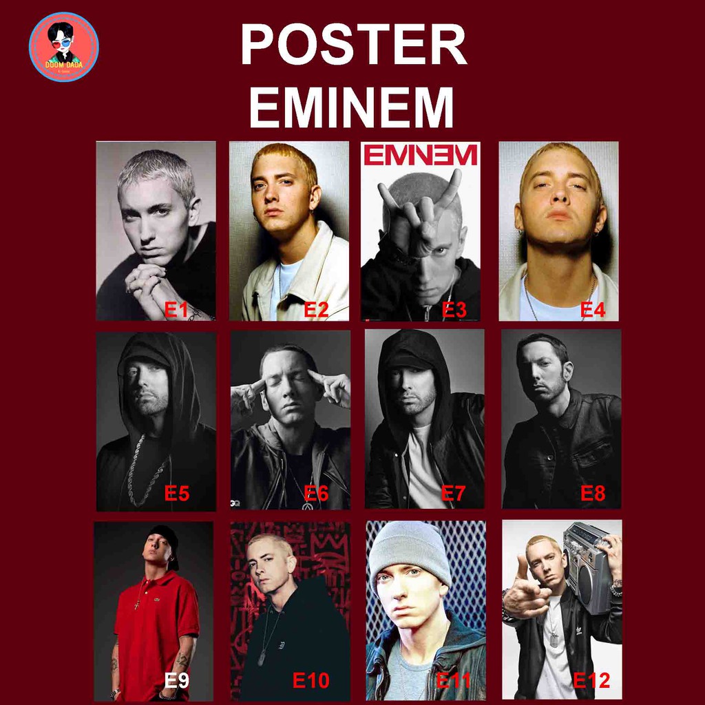Poster EMINEM / Pajangan Foto EMINEM