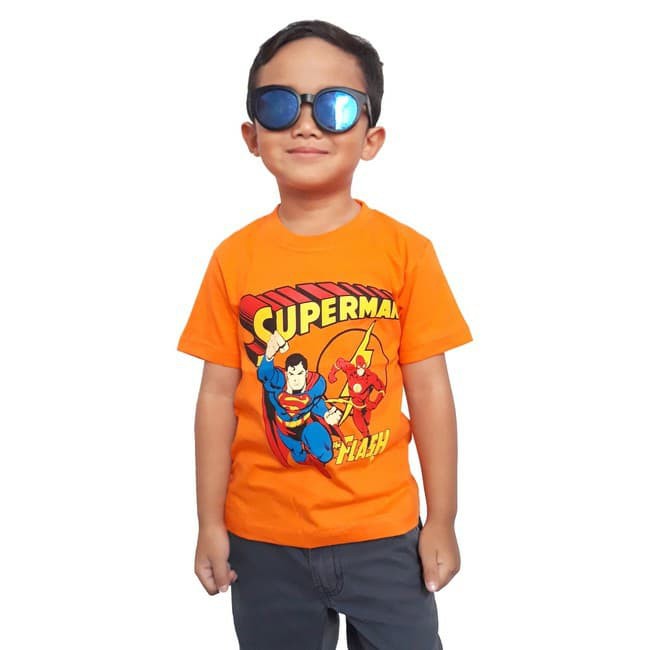 KAOS ANAK SUPERMAN / Kaos anak laki - laki murah 2-9 tahun motif karakter