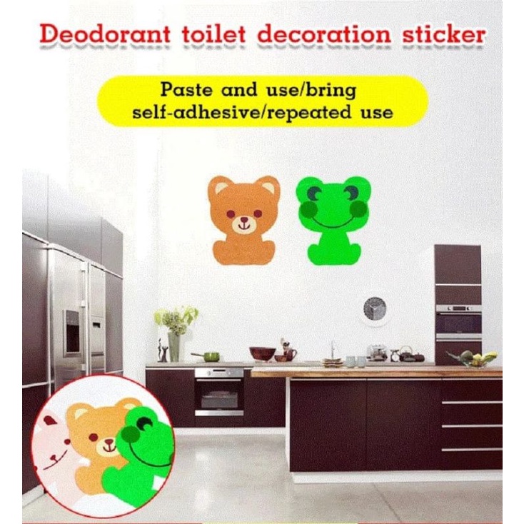 hokkiterus21⭐⭐⭐⭐⭐ STIKER PEWANGI TOILET stiker pengharum kamar mandi stiker pengharum ruangan stiker pengharum lemari S025