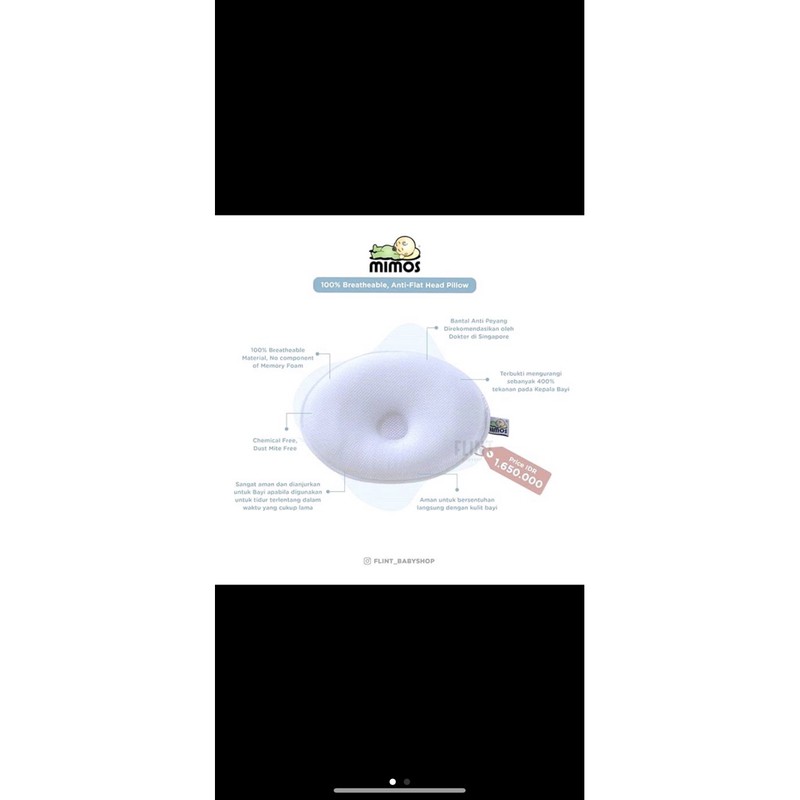 mimos pillow small preloved