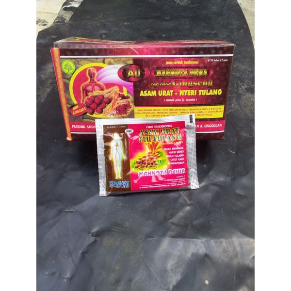 

mahkota dewa AU PL cap buah gingseng (MERAH - HIJAU)