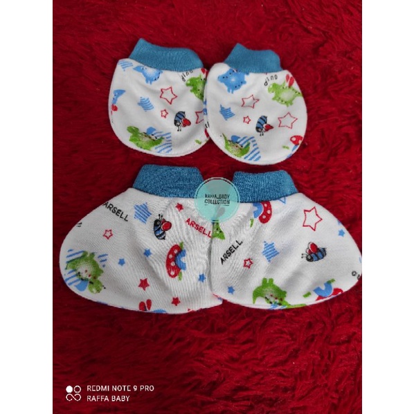 1SET SARUNG TANGAN+SARUNG KAKI BAYI