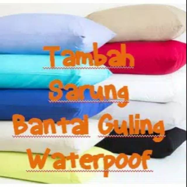 Sarung bantal waterproof