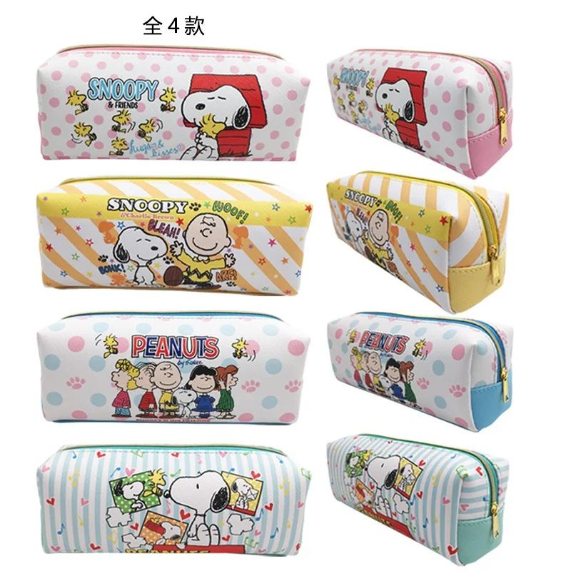 Pencil Case kotak pensil pouch Snoopy Donald Duck Monster Inc. Pooh Garfield My Melody Pompompurin Kuromi