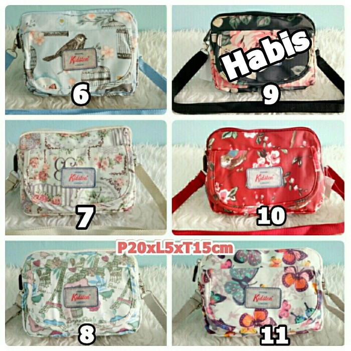 PROMO  KIDSTON 4Ruang /Tas Selempang Wanita Import 2Tali  Terlaris