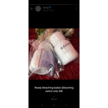 bleaching badan salon