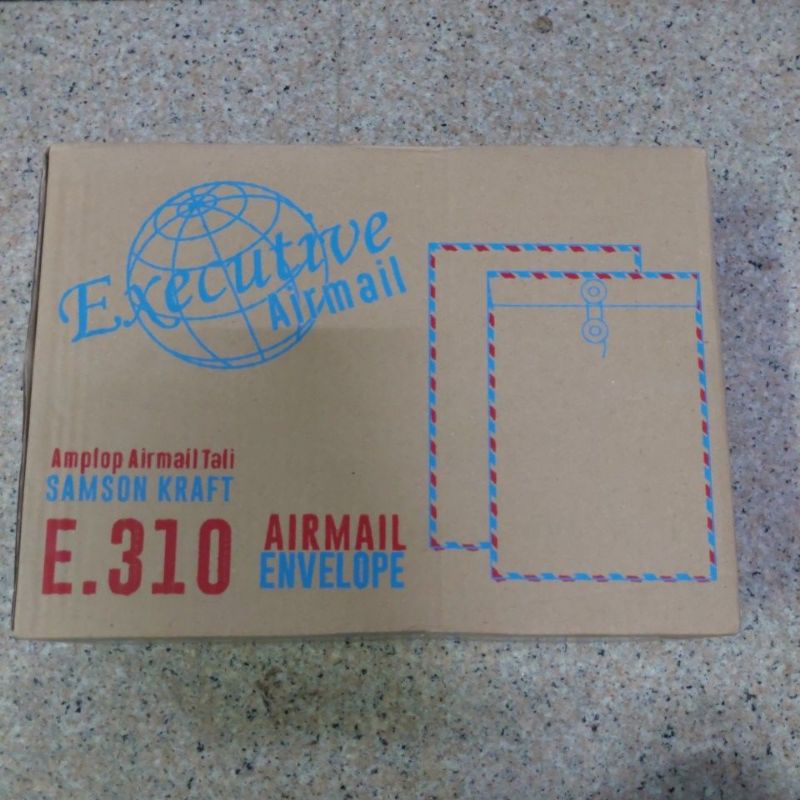 

Amplop Airmail 310 Executive (F4) / Amplop Tali 310 Executive