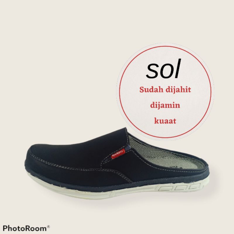 Sepatu Sandal Pria Casual Slip On Murah