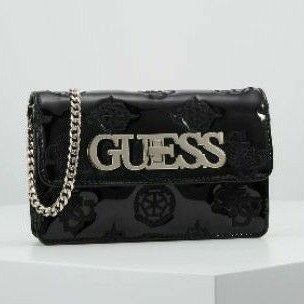 GUESS CHIC CROSSBODY MINI - Hitam