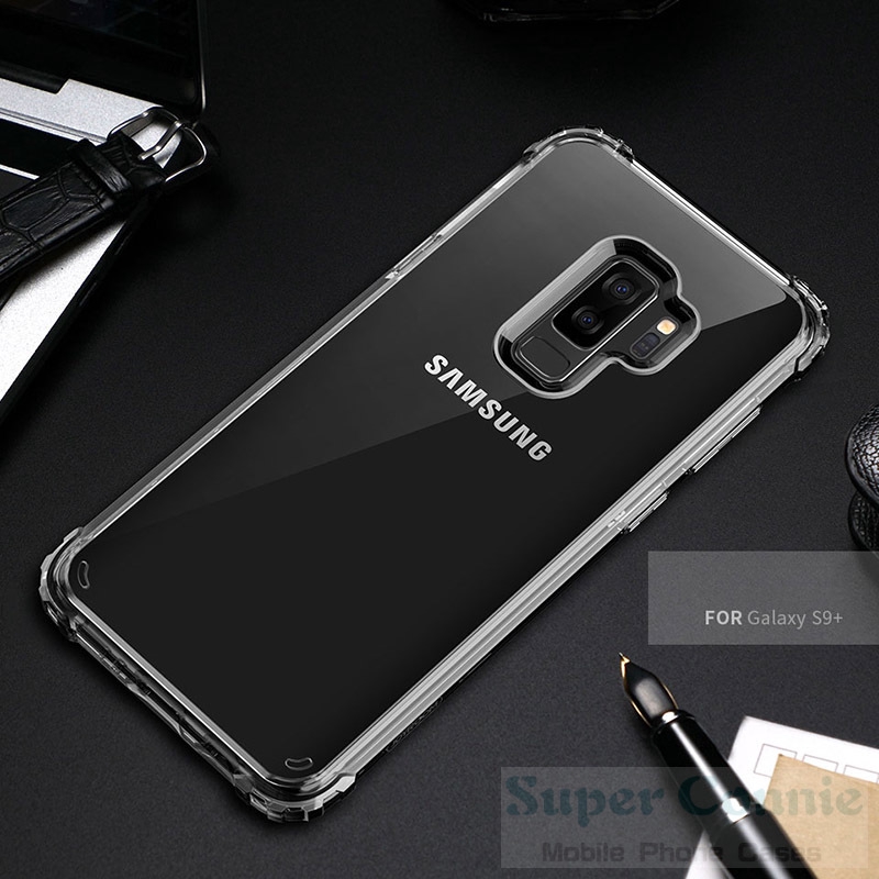 Cover Samsung J7 Prime J6 J4 S7 S7edge S8 S9 S10 Plus J2 Anti Knock Shockproof Transparent Case