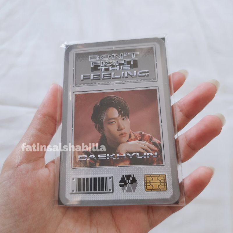 Photo Magnet Baekhyun EXO MD DFTF Don't Fight The Feeling (Booked)