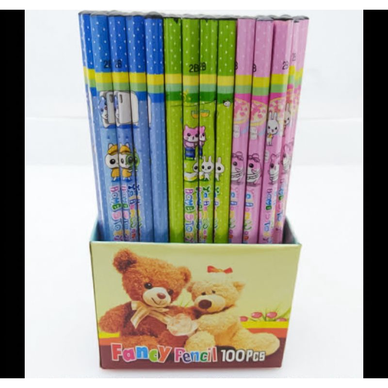 

Pensil 2B Anak Sekolah 12pcs & 100pcs Murah